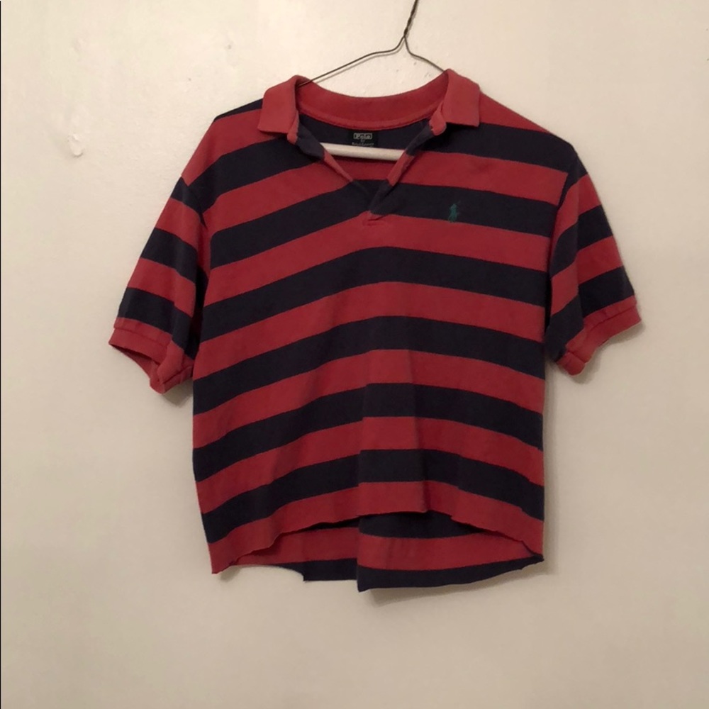 Cropped polo